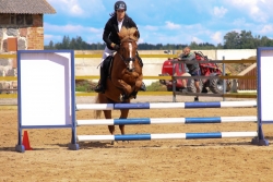 Anette Eylandt ja Romero 80 cm