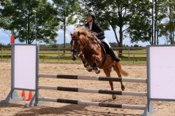 Anette Eylandt ja Romero 90 cm