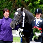 Ema ja treener Kaie Peterson, Rüütel ja Maria Peterson